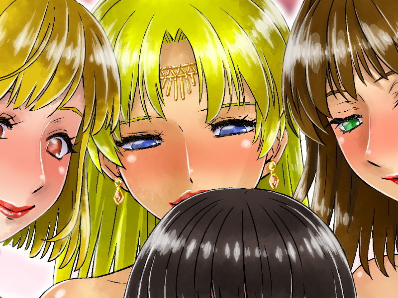 サンプル画像3:レズエッチ4～中世世界で新興女体化宗教にハマったアナタ（最後はラブラブ♪ハッピーエンド） (風呂井戸ソフト) [d_135760]