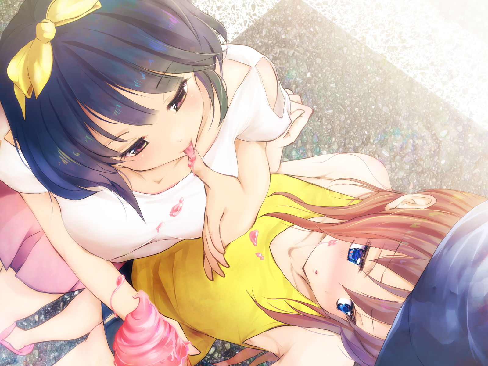 サンプル画像1:百合でエッチな耳かきボイスβ-2 (チームランドセル) [d_136089]