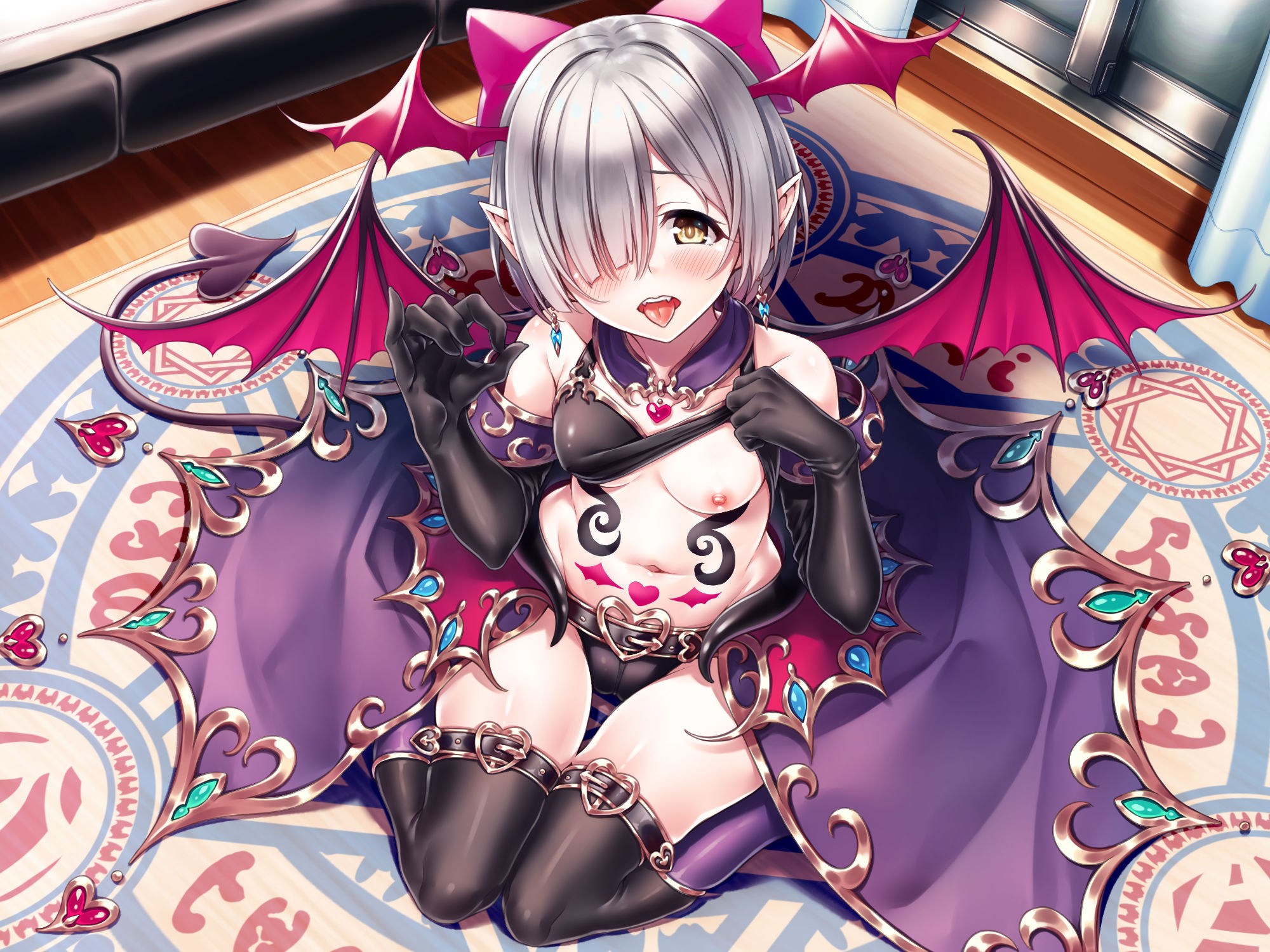 サンプル画像4:【モン娘とH】召喚魔法デリヘール/サキュバス「リーリス」(Whisp) [d_138431]