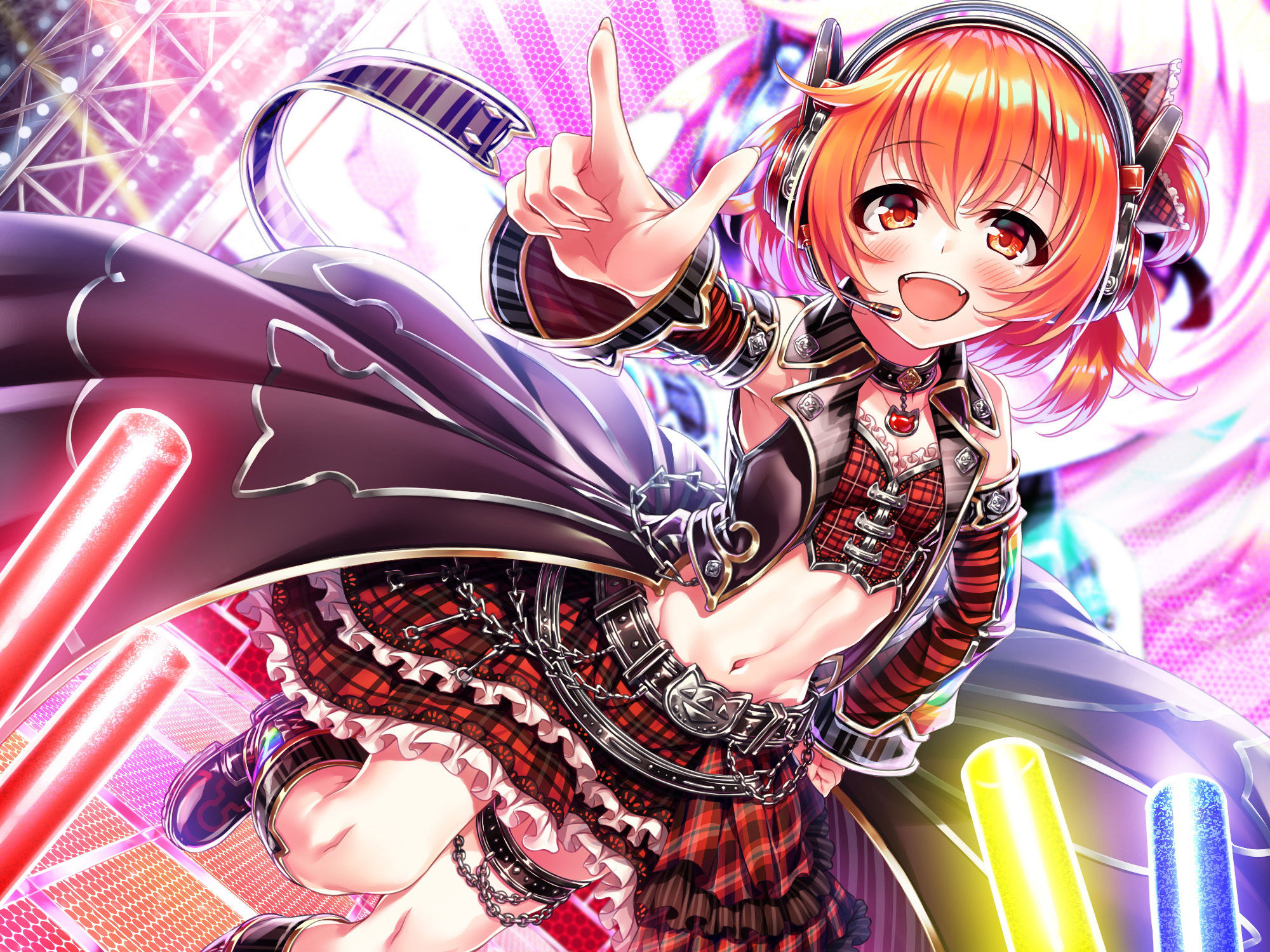 サンプル画像4:【ハイレゾ×バイノーラル】～トップアイドルのヒミツの性癖～ ライブ前、緊張をほぐすためにオナニーをする莉彩(Whisp) [d_140715]