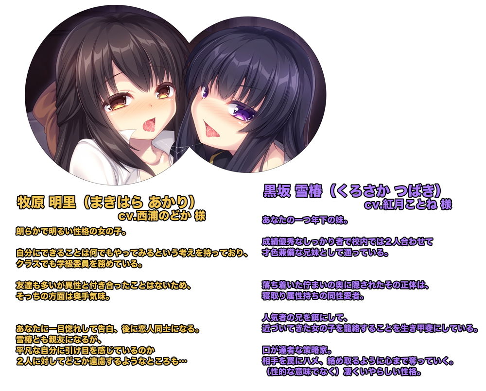 サンプル画像1:Kleptomania2 -兄の恋人を寝盗る妹-(足跡の水たまり) [d_141184]