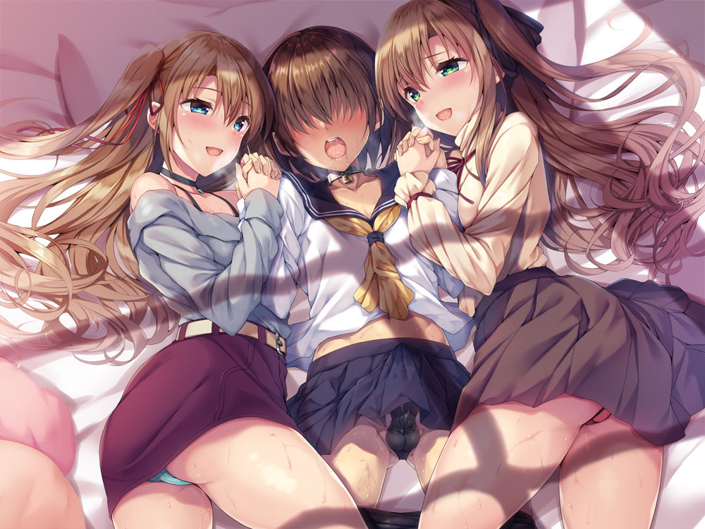 サンプル画像4:200円OFF 姉妹による二人がけメス堕ち調教催眠音声 ～潮吹きしちゃうボク～(しりあるヒプノ) [d_141316]