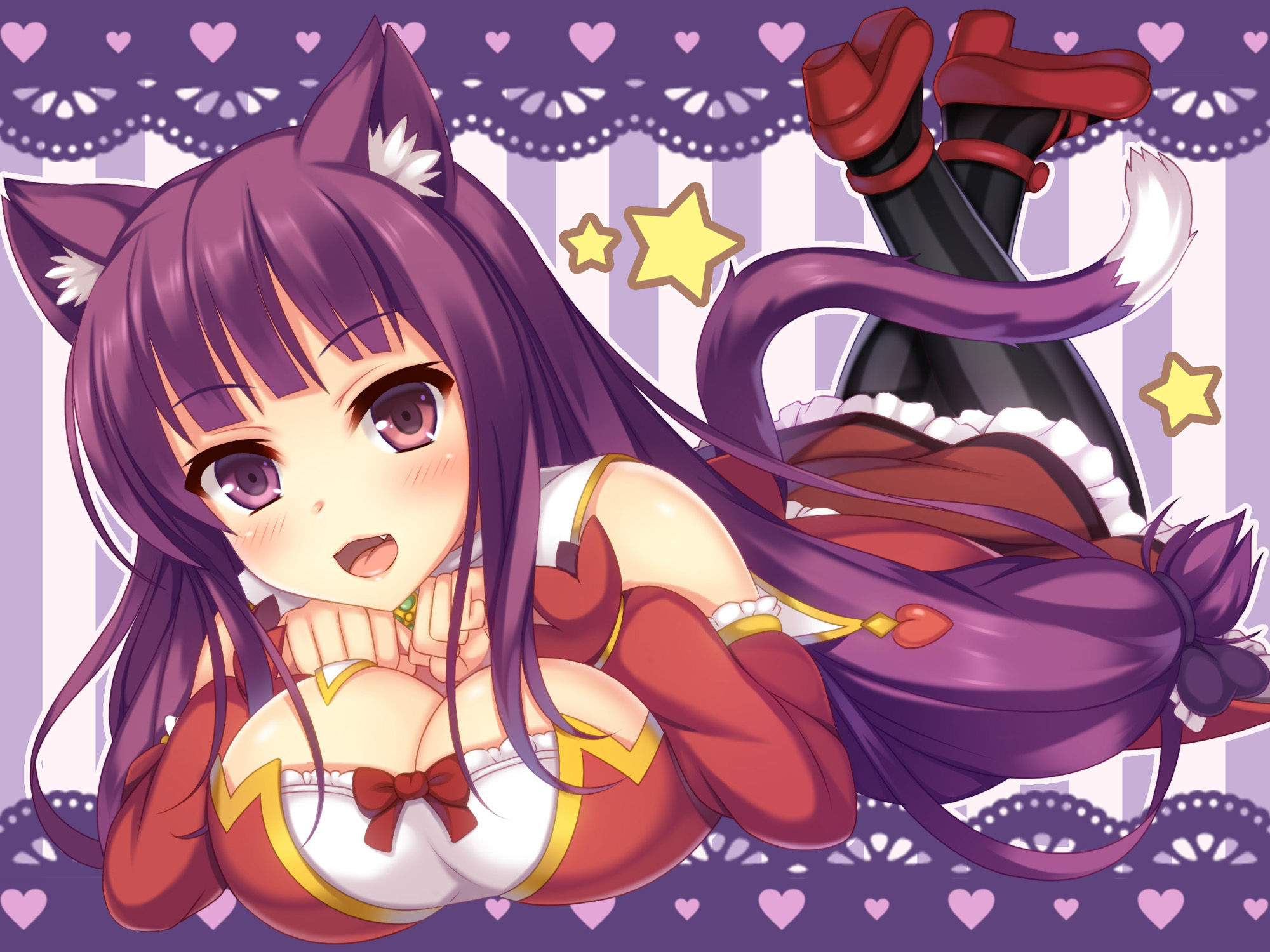 サンプル画像1:脱出ゲーム性感☆XXXXからの脱出～猫耳少女と3本勝負！(Steam Flyer) [d_146128]