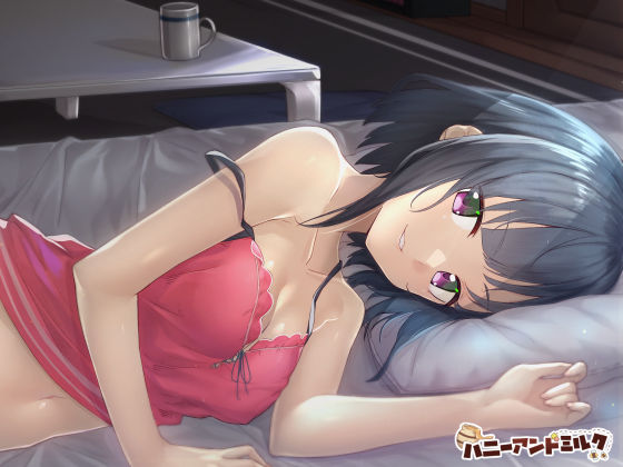 サンプル画像1:添い寝して耳舐めしてくれる僕の幼なじみ(ハニーアンドミルク) [d_146584]