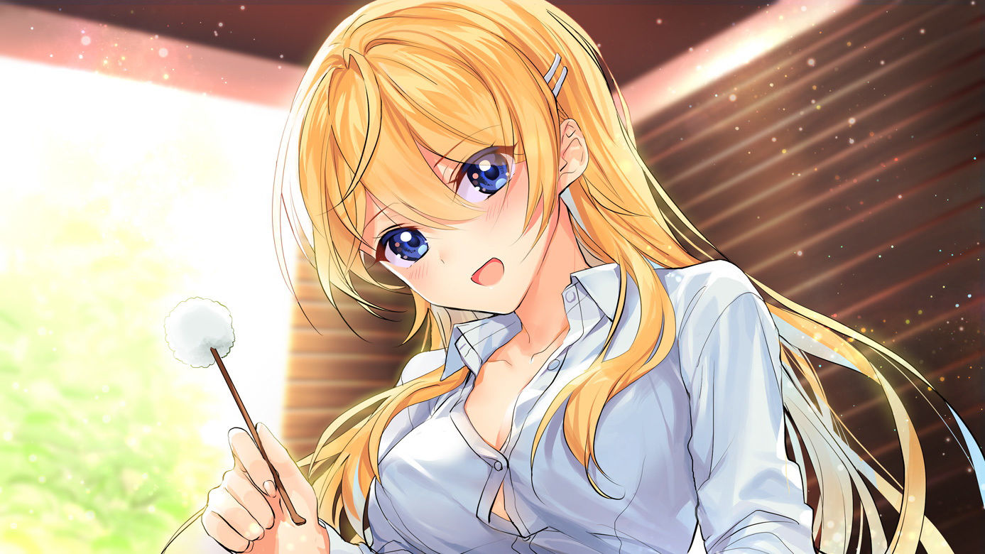 サンプル画像3:じらし上手なありさちゃんに負けてはいけない ～射精しちゃったら交際決定だよ♪～(調教少女) [d_147459]