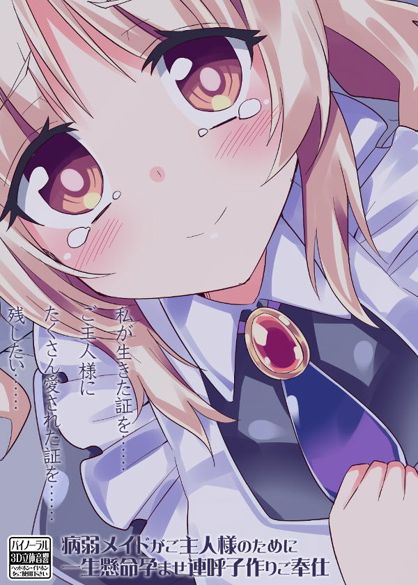 サンプル画像3:病弱メイドがご主人様のために一生懸命孕ませ連呼子作りご奉仕(ケチャップ味のマヨネーズ) [d_147789]
