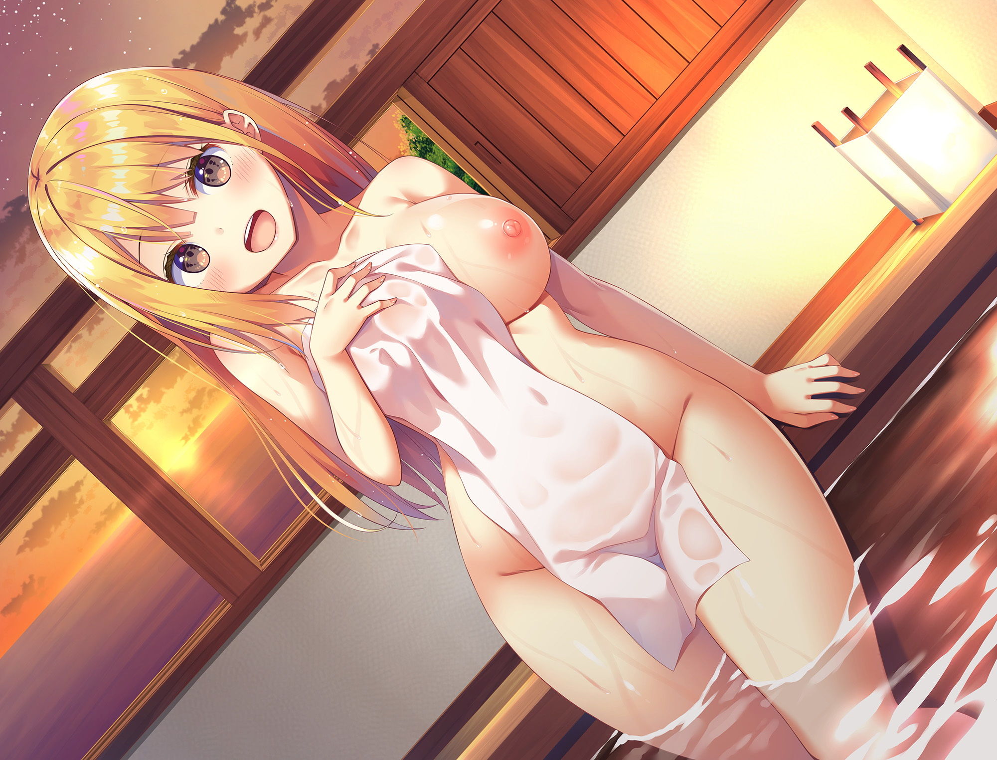 サンプル画像1:【ハイレゾ×KU100バイノーラル】温泉彼女～耳かき・マッサージ・添い寝……大好きな彼女に、とことん癒されてみませんか？(Whisp) [d_148237]