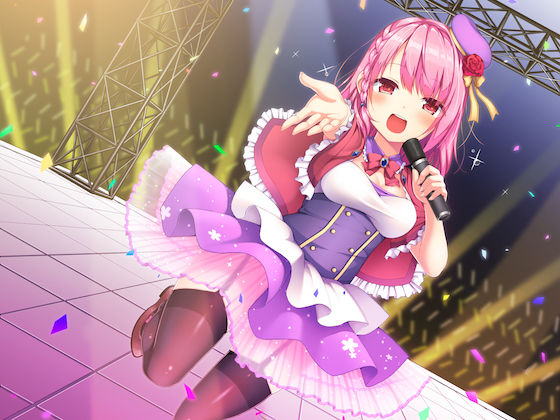 サンプル画像1:男が苦手な少女がアイドルになるまで～なりたい自分になるために、わたしが今できること～【バイノーラル】(ないちんげーる) [d_150143]