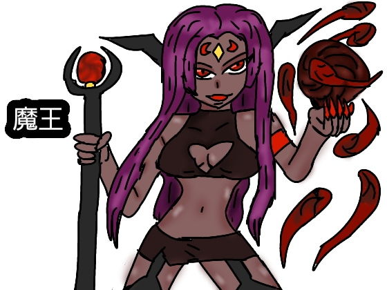 サンプル画像4:魔王に敗北した女勇者(同人サークル  ルナ) [d_150300]