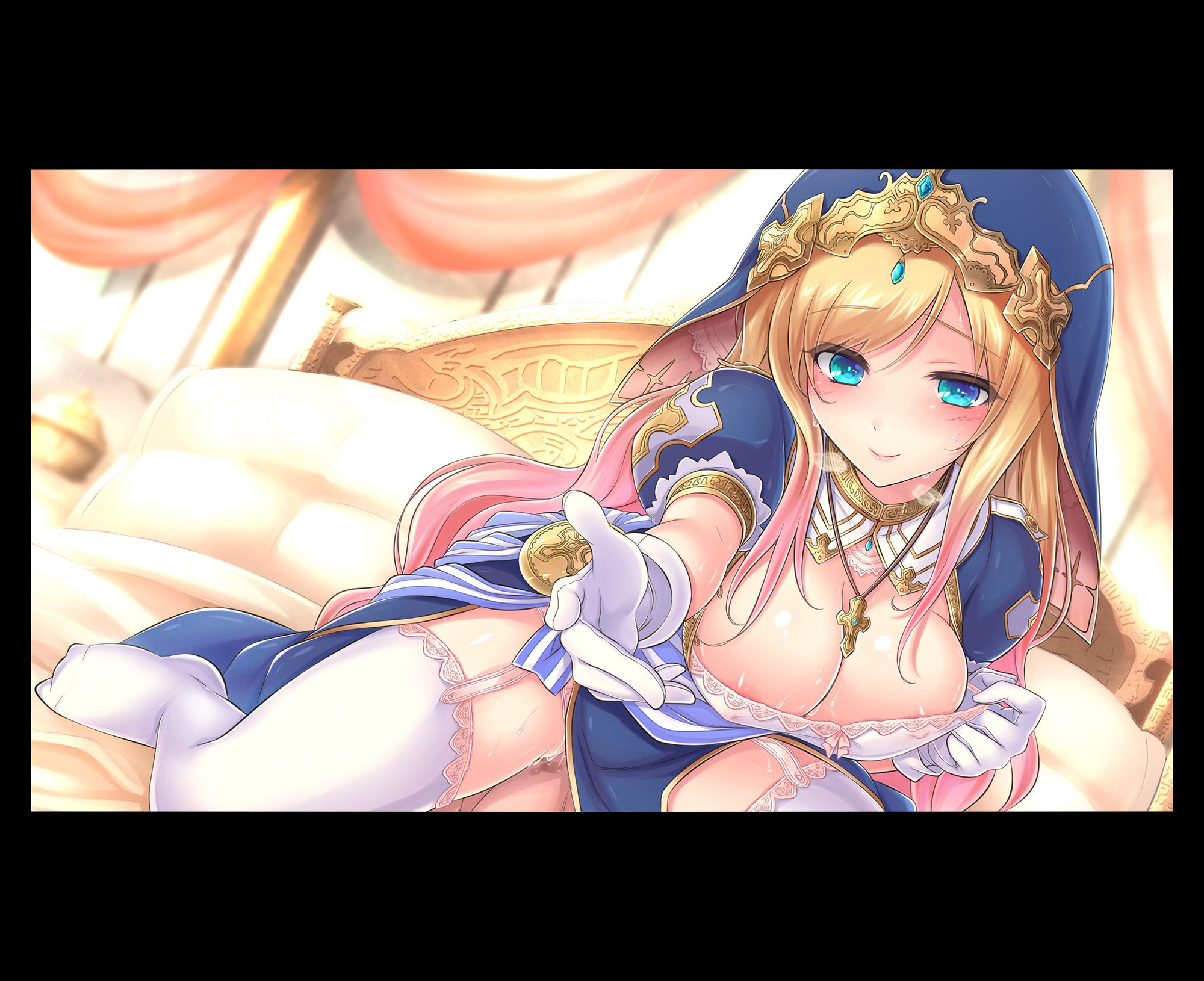 サンプル画像2:シスターとあまあまでエロエロな幸せ生活送りませんか？(わかばのにわ) [d_151000]