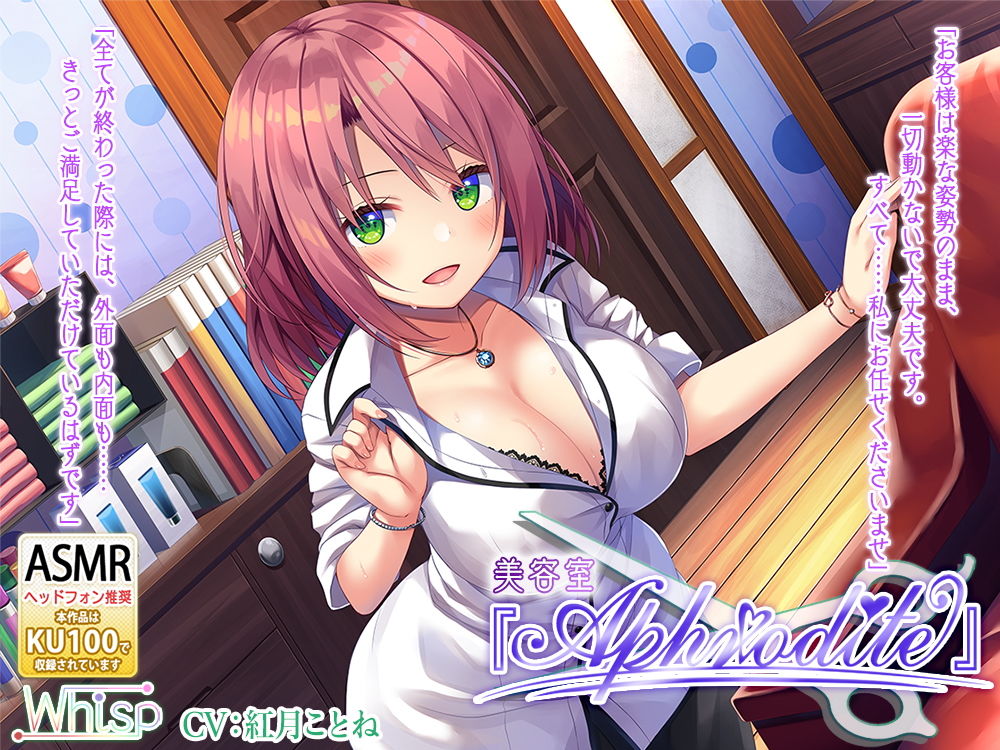 サンプル画像2:【ハイレゾ×KU100バイノーラル】美容室『Aphrodite』(Whisp) [d_151090]