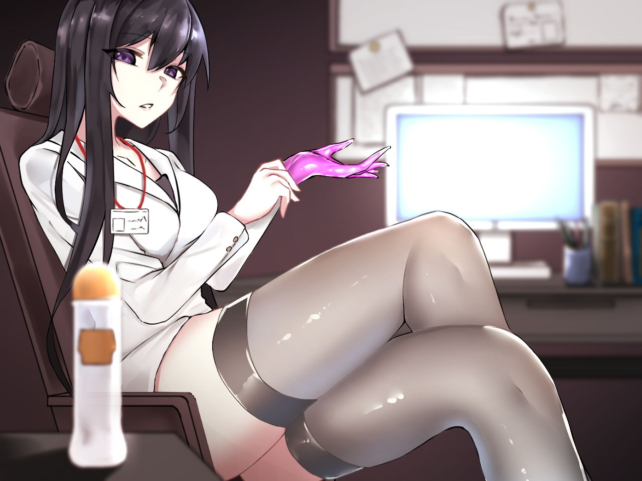 サンプル画像1:男性器科女医・神楽坂結の性機能強化病棟(ココナッツの夏！) [d_151504]