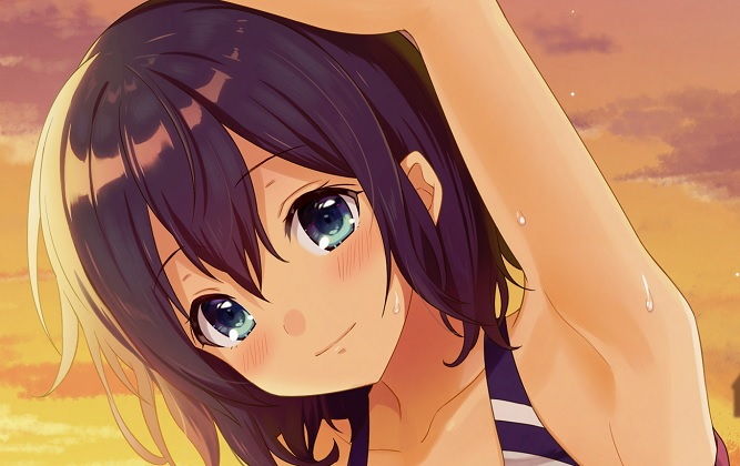 サンプル画像1:先輩、うち…ほんまに嬉しいです～雨降りの夏、後輩と過ごしたあの日の夜～完全版(ドッグイヤーカンパニー) [d_152346]