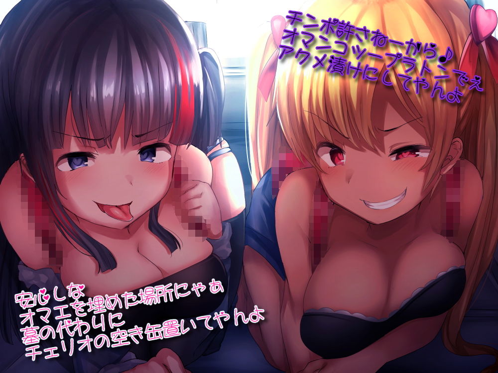 サンプル画像1:最強ロリDQNコンビ様にハ〇〇ースされて 恫喝手コキでリベンジポルノ和姦証拠画像を全世界にバラ撒かれてから フルボッコ逆レイプ漬け調教の悦びを刷り込ん（以下略）(ボトムズ) [d_153007]