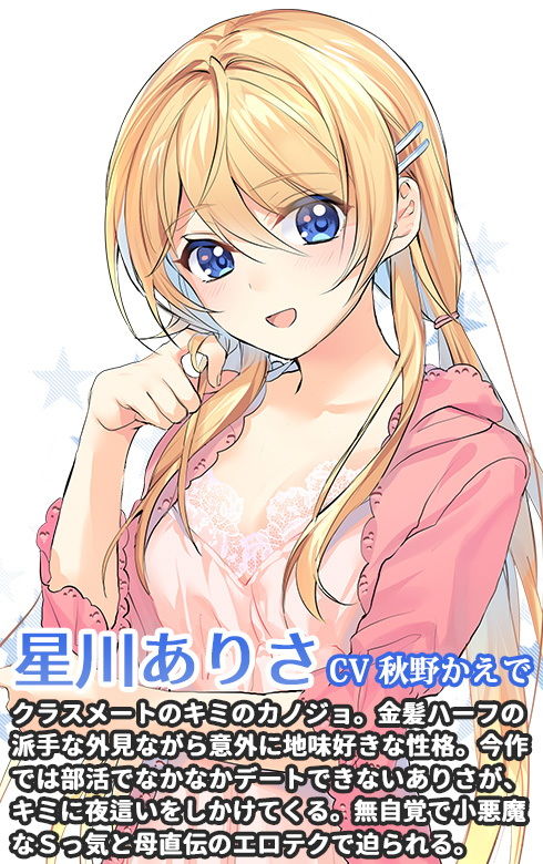 サンプル画像1:つきあい始めのありさちゃんは夜這いがしたい(調教少女) [d_153296]