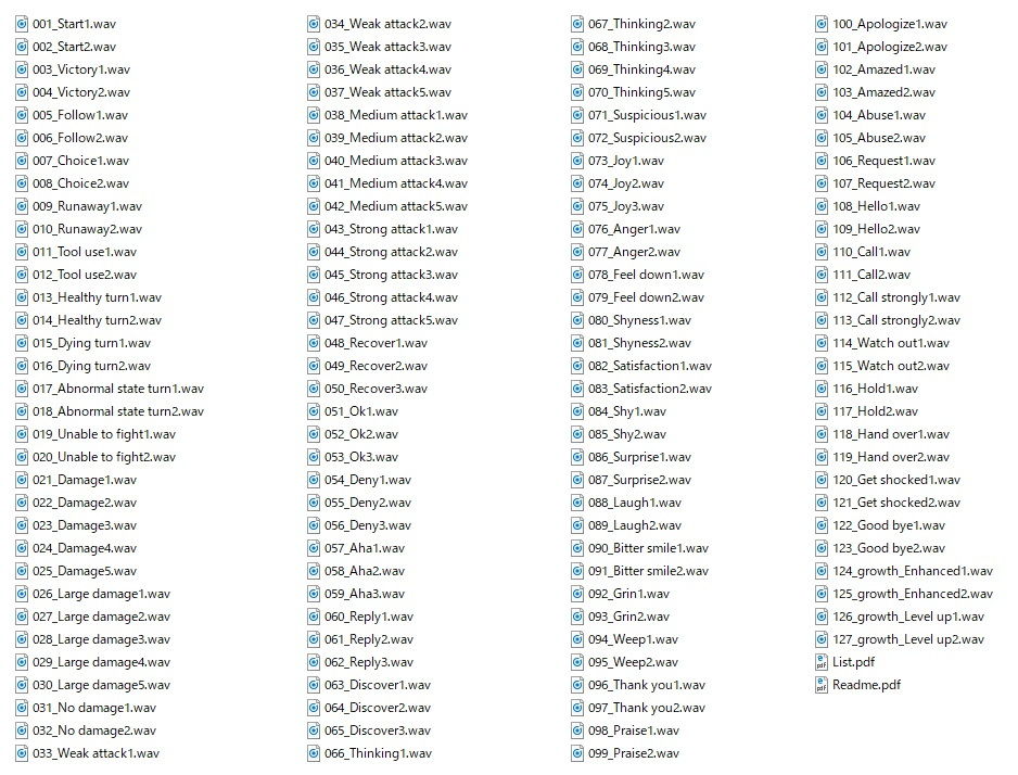 サンプル画像2:Japanese Anime Voices:Female Character Series Vol.3(ボイスレック) [d_153562]