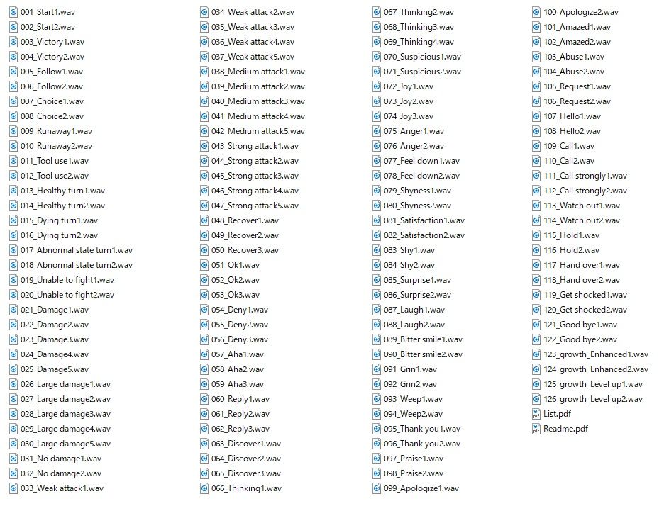 サンプル画像1:Japanese Anime Voices:Male Character Series Vol.1(ボイスレック) [d_153564]