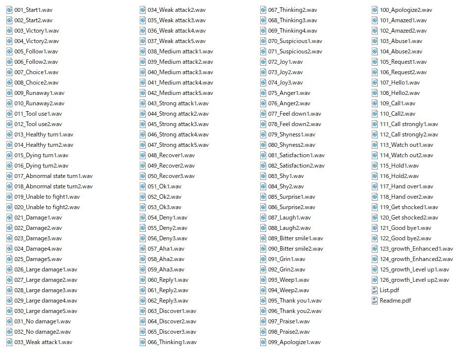 サンプル画像2:Japanese Anime Voices:Male Character Series Vol.2(ボイスレック) [d_153565]