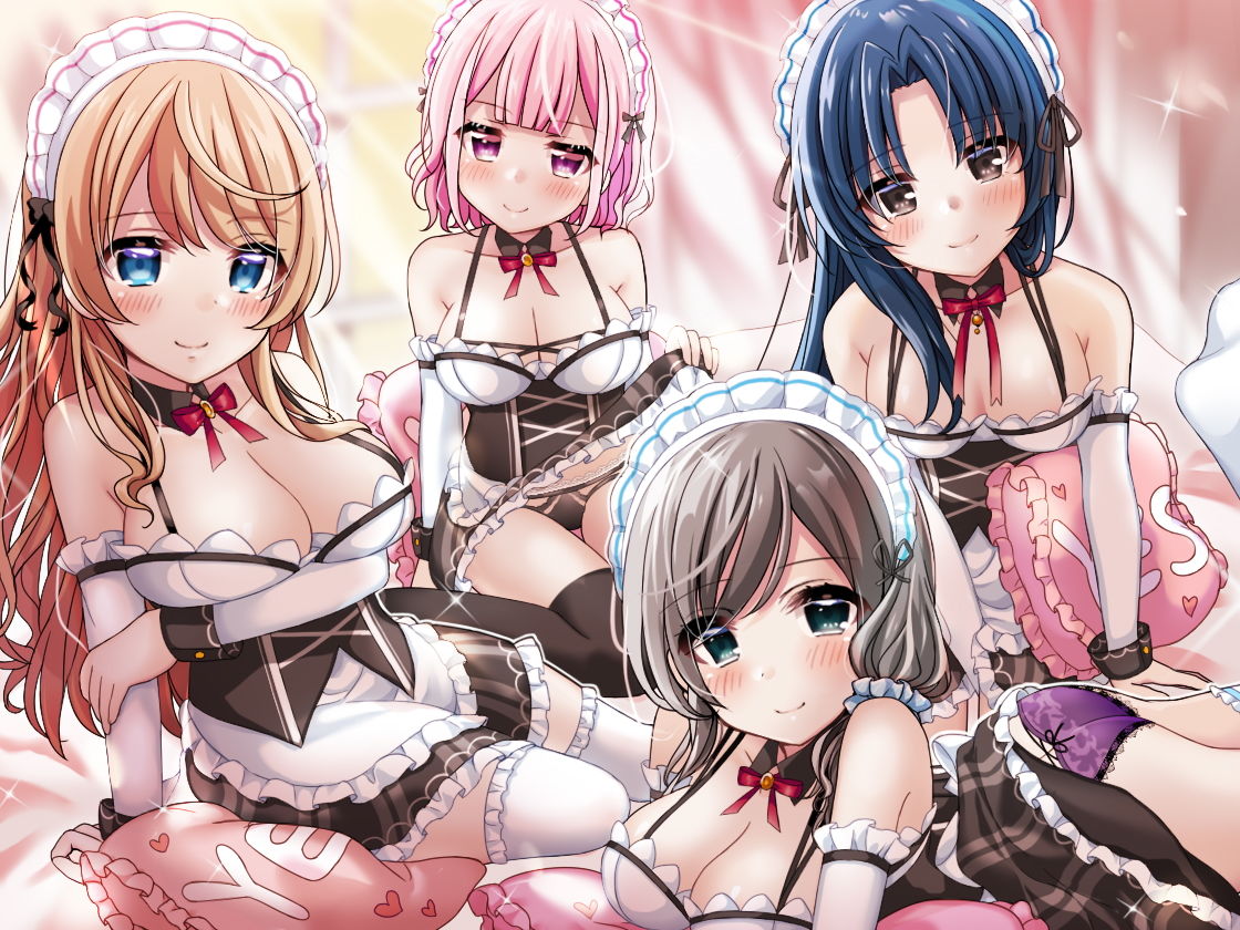 サンプル画像1:お屋敷メイドのハーレム淫語ヘヴン 気が済むまで耳舐め淫語を堪能できるバイノーラルオナサポ音声(DL製作班) [d_154848]