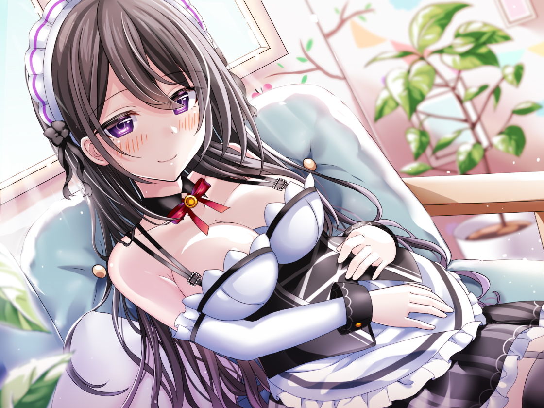 サンプル画像2:お屋敷メイド文の妊娠予行演習♪(DL製作班) [d_158258]