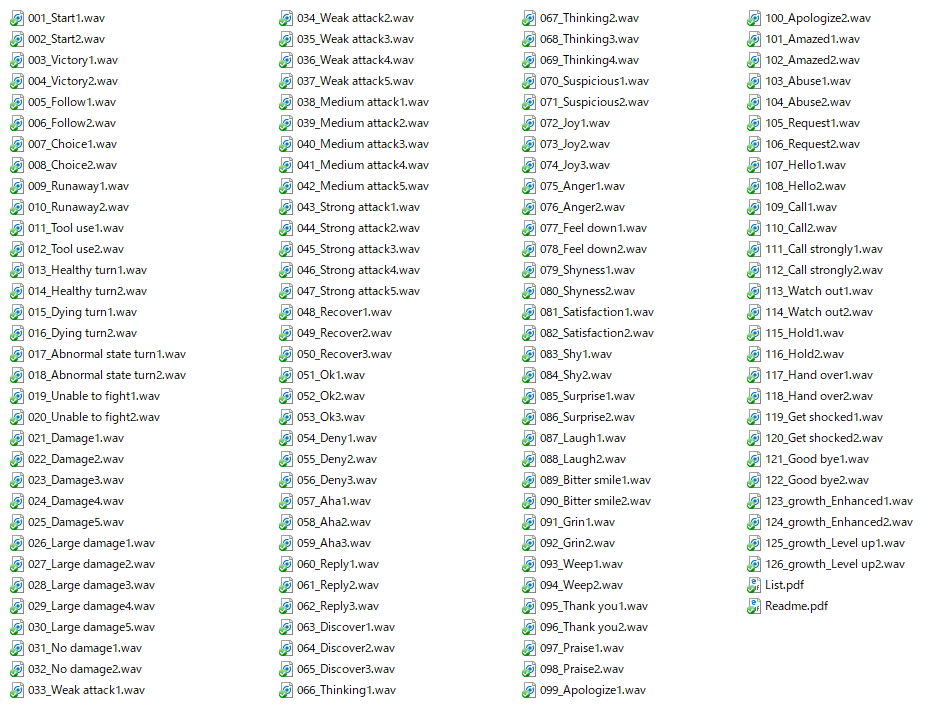 サンプル画像1:Japanese Anime Voices:Male Character Series Vol.6(ボイスレック) [d_158783]