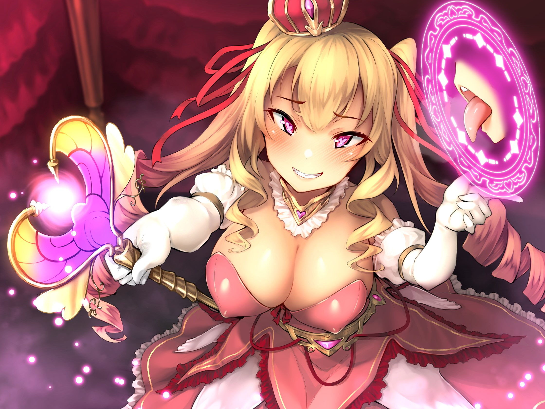 サンプル画像1:ビッチ姫の耳舐め魔法！？【バイノーラル/ハイレゾ】(バブバブの森) [d_159557]