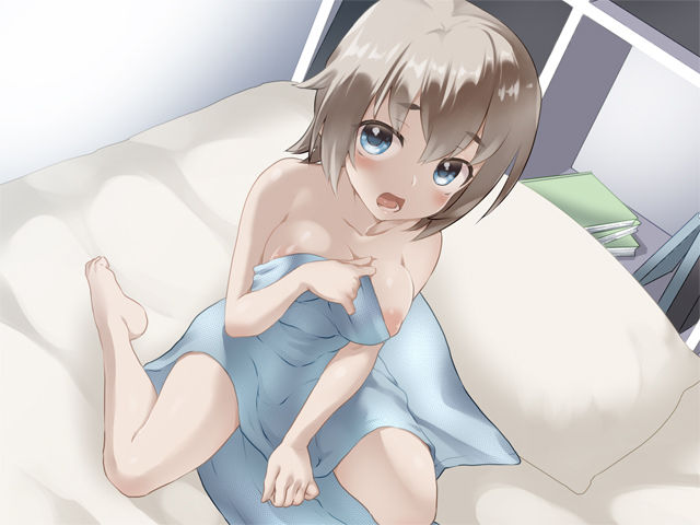 サンプル画像1:懐いてくる子犬系後輩が女になったのでイタズラしてみた(Aボイス) [d_159860]