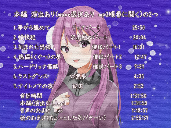 サンプル画像1:ゆめみナイトメア 遊ぶ催眠リョナ音声(ぺありふこうぼう) [d_160594]