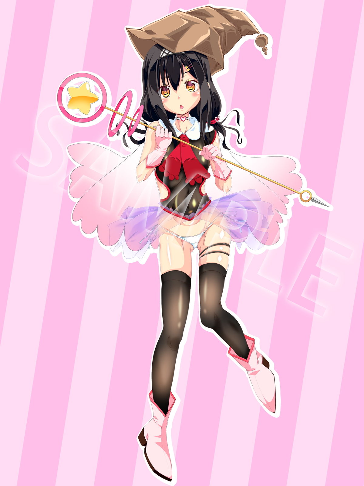 サンプル画像3:メスブタ魔法少女調教ボイス-魔法少女アサヅキ-(サイコすまいりんぐショウ) [d_161516]