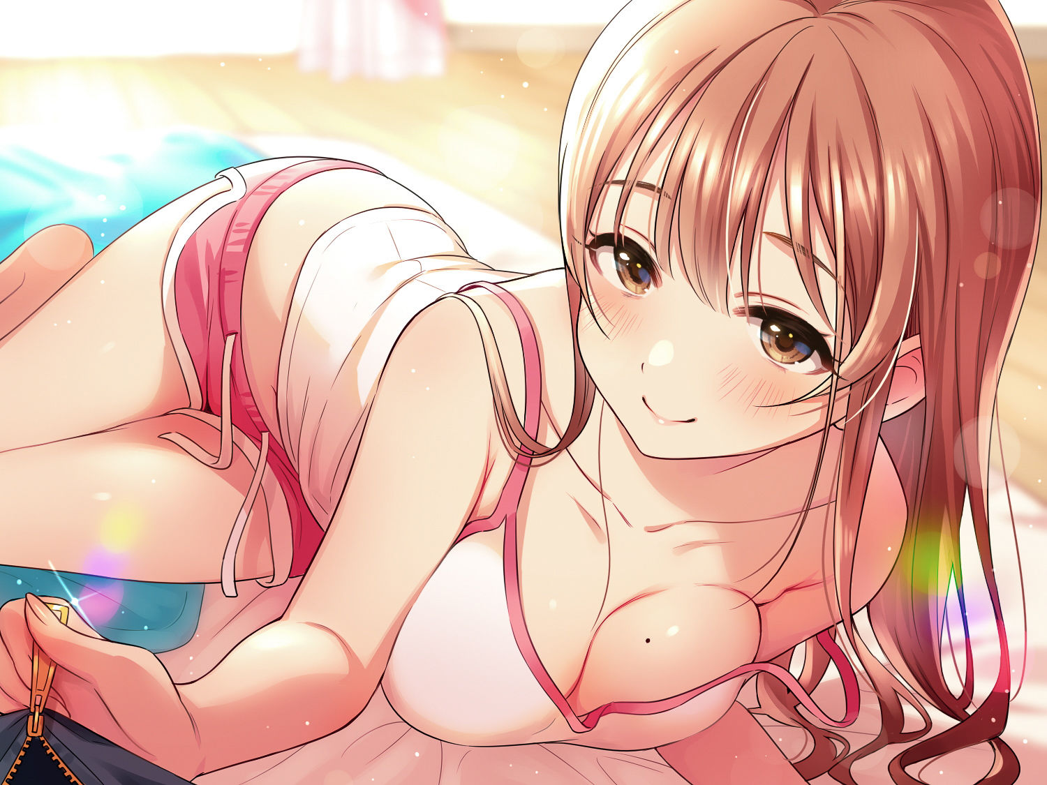 サンプル画像1:弟大好きな変態お姉ちゃんの、朝昼晩オナサポっ♪(ダチュラスクリプト) [d_161765]