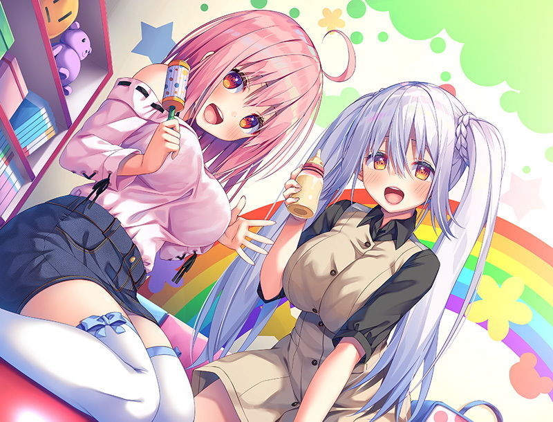 サンプル画像1:【Wお耳甘やかし・ばぶばぶ】『退行喫茶・ばぶばぶカフェ――お客様は赤ちゃんです――』(Whisp) [d_162923]