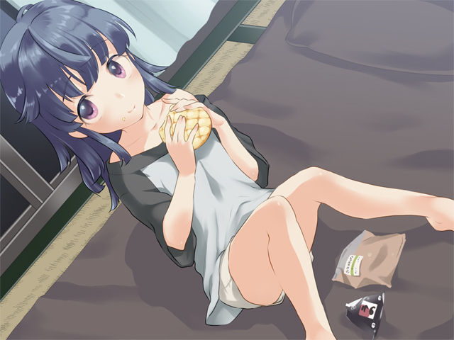 サンプル画像1:女の子、拾った(Aボイス) [d_164575]