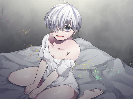 サンプル画像2:精神崩壊ガンギマリトランス少女(ケチャップ味のマヨネーズ) [d_165787]