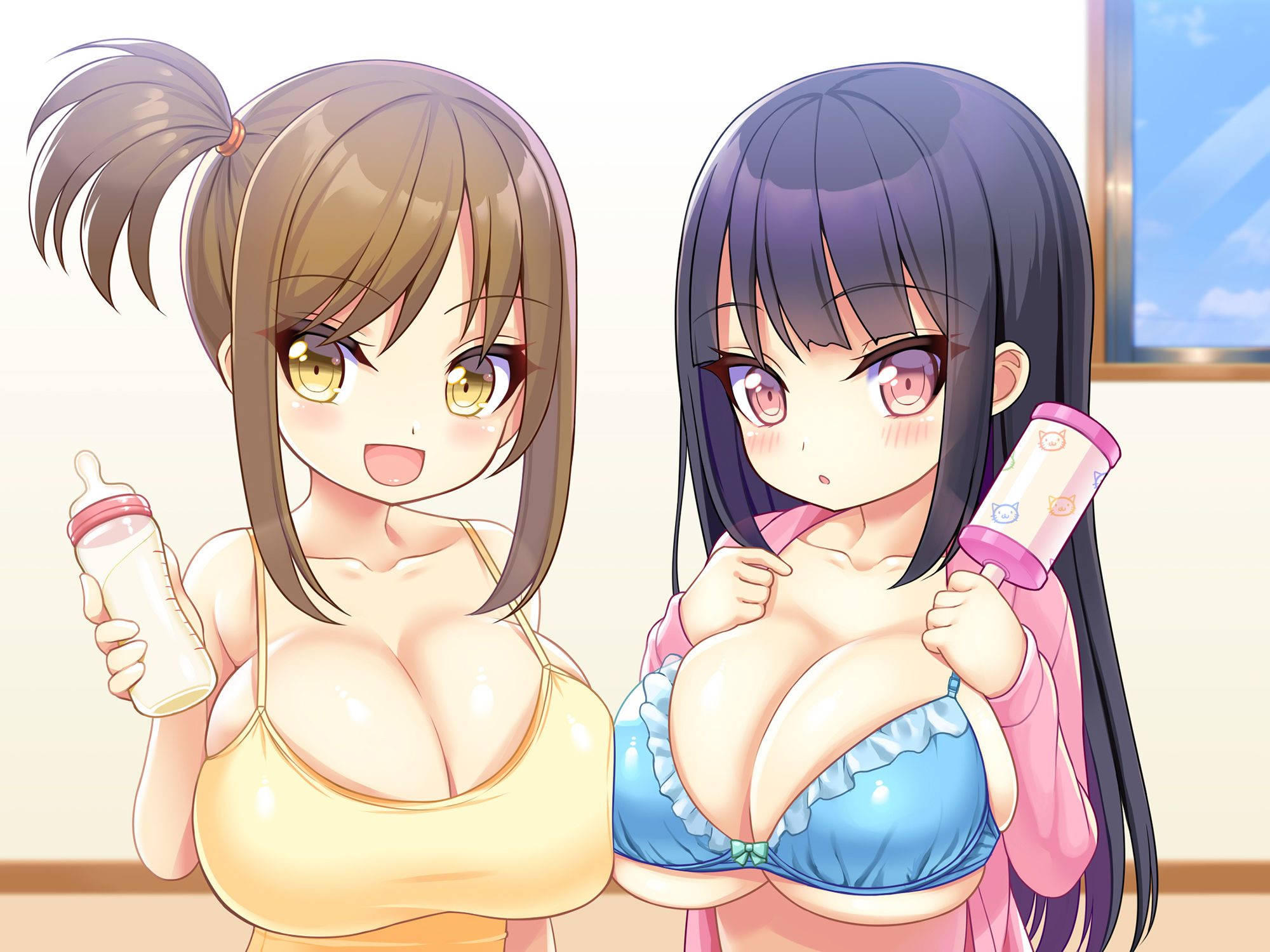 サンプル画像1:寂しがりやなロリ妹達と赤ちゃんごっこ！(バブバブの森) [d_167370]