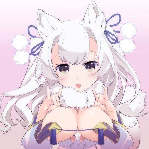 サンプル画像3:白狐ちゃんにやさしくヌキヌキされちゃうお話(夢見屋さん) [d_169465]