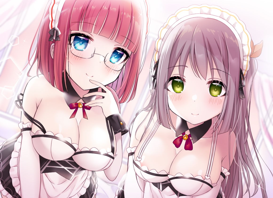 サンプル画像1:【結婚しよ♪】お屋敷メイド紅葉と夕貴のWオナサポ【赤ちゃん作ろ♪】(DL製作班) [d_172479]