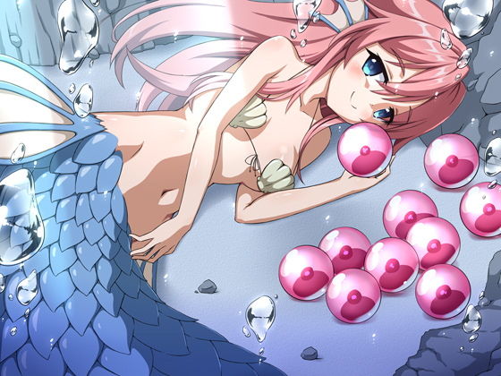 サンプル画像1:【れろぐぽ耳舐め】人魚ちゃんのたまごにぶっかけよう(ふぇちねいしょん) [d_172580]