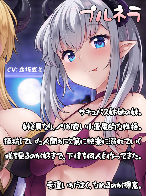 サンプル画像2:【快楽堕ち】サキュバスサヴァイブ-淫魔の姉妹に捕らわれた僕(ディーブルスト) [d_173005]