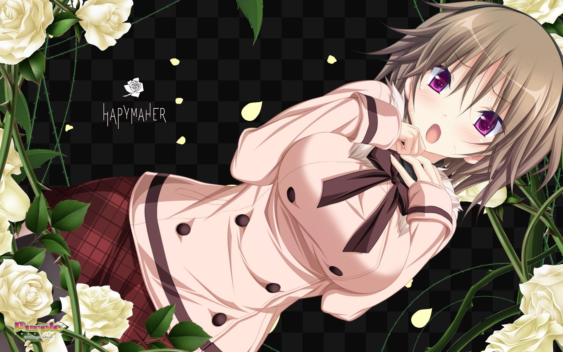 サンプル画像2:ハピメア音声作品 有子編「か、彼氏のお部屋にお泊まりデートに行く、という照れくさいイベントになるのではないか、と」(PurpleSoftware) [d_174738]