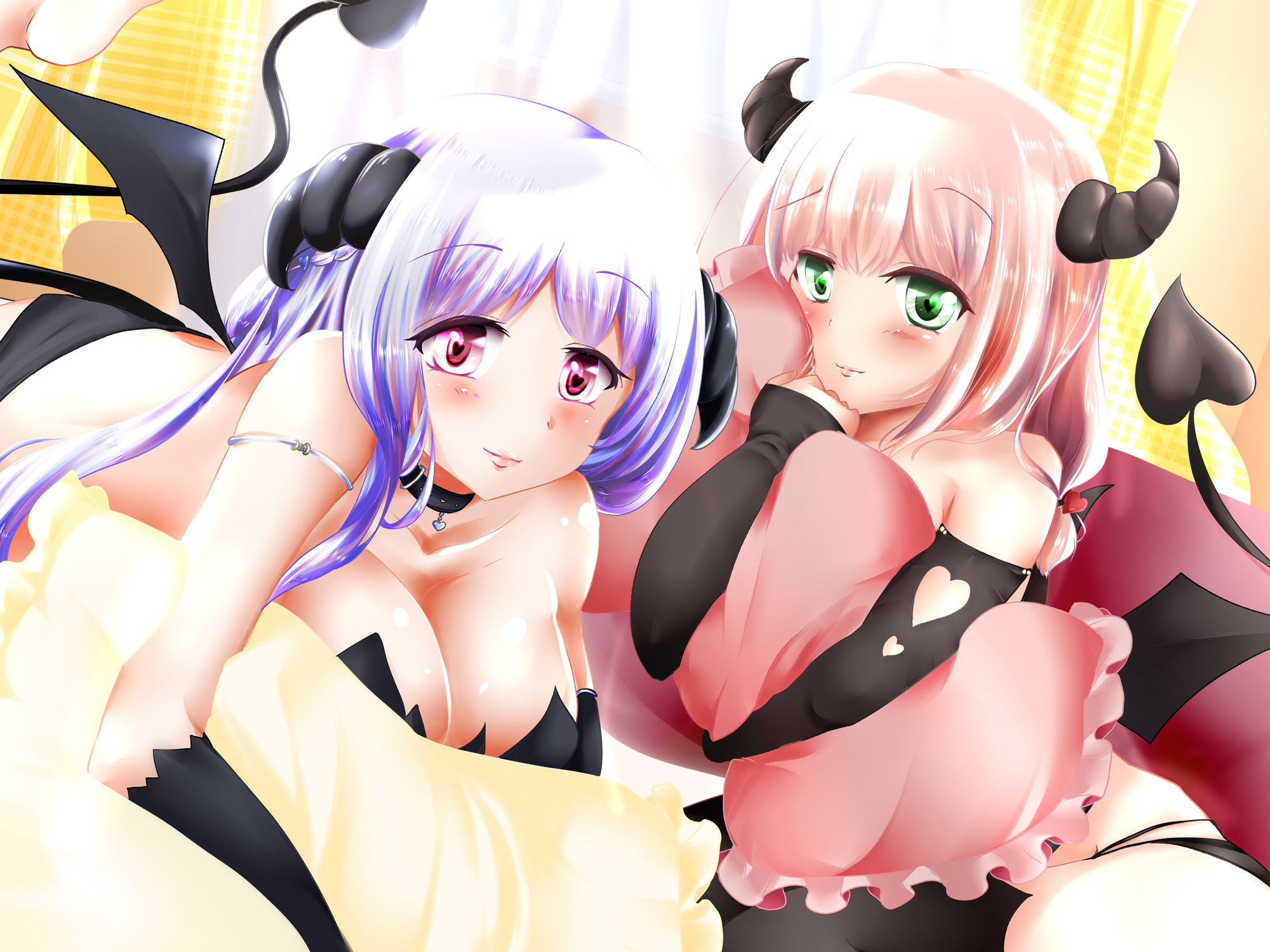 サンプル画像1:【ハーフサキュバス/関西方言】半端サキュバスでも…いっぱい愛してええやろか？【幸せになりたい貴方へ♪】(＋Dream) [d_174831]