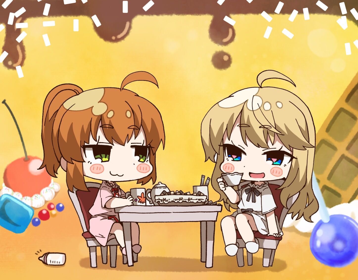 サンプル画像2:だべろう屋～秋野かえでと逢坂成美の気ままフリートーク集 第二弾(ココナッツの夏！) [d_175179]