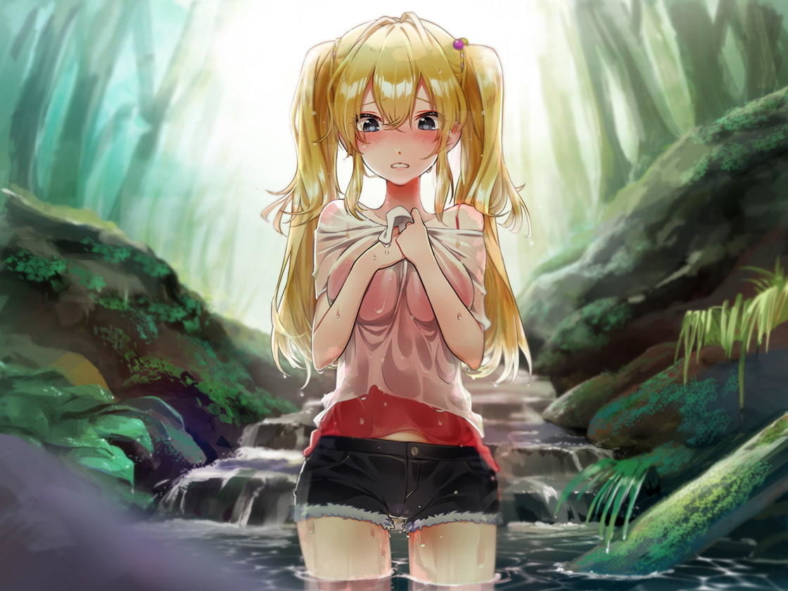 サンプル画像2:―夏ギャル。―(にゃんまぐろ同好会) [d_178397]