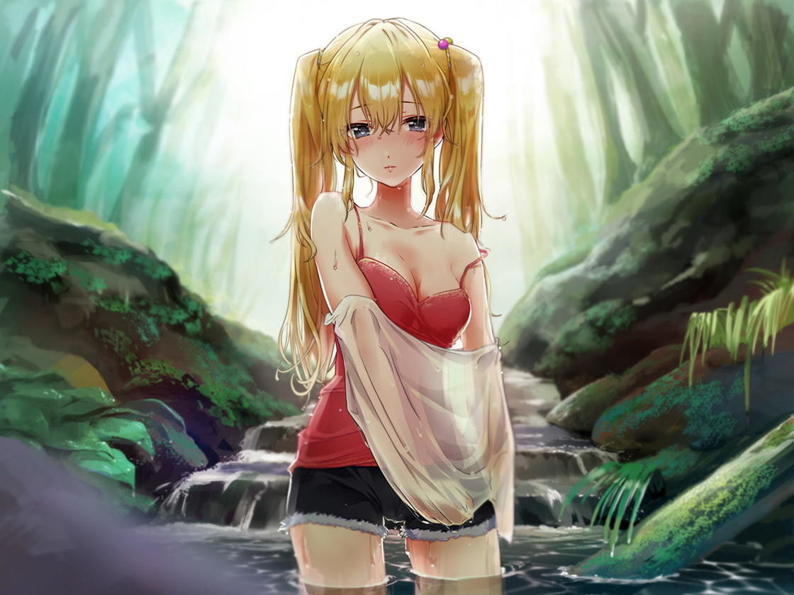 サンプル画像3:―夏ギャル。―(にゃんまぐろ同好会) [d_178397]