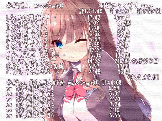 サンプル画像1:愛着形成と褒め上手 音声(ぺありふこうぼう) [d_178667]