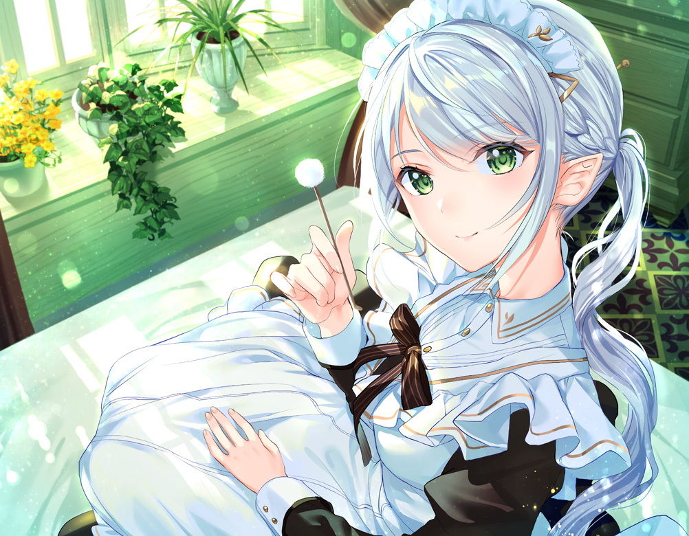 サンプル画像5:エルフメイド ミリアお姉ちゃんのだいしゅき添い寝(調教少女) [d_179491]