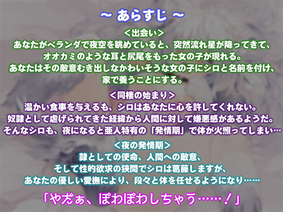 サンプル画像1:心に傷を抱えたケモ耳娘…解きほぐしヤダヤダせっくす～キモチイイなんて、奴●にいらないぃ…っ～(白桃堂) [d_181413]