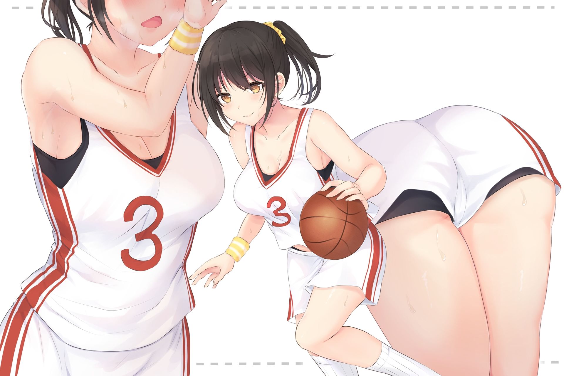 サンプル画像6:二人だけの秘密～ツンデレバスケ部部長は後輩ちんこでアクメしてよがり狂っちゃうっ♪～(back fill) [d_181784]