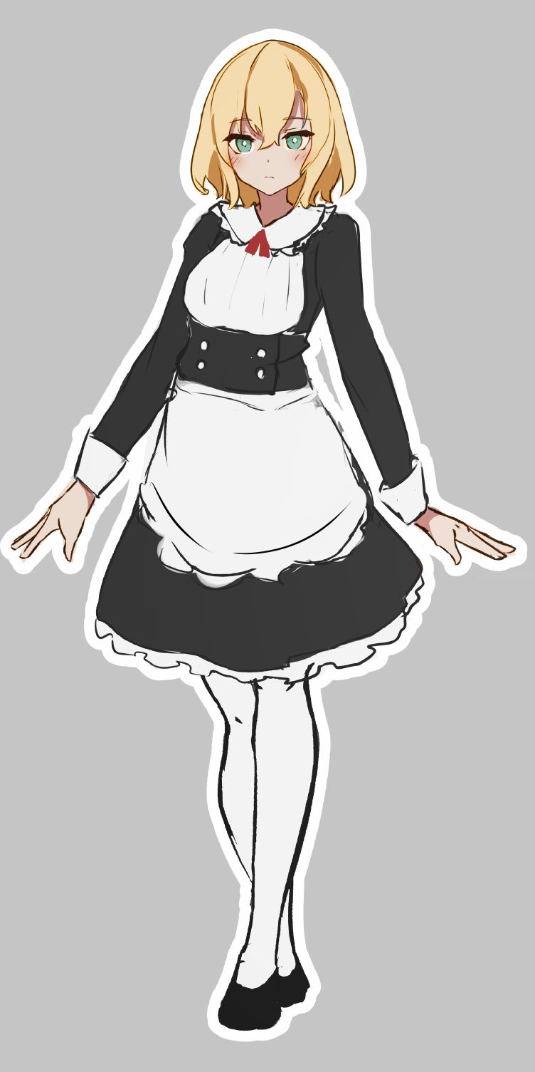 サンプル画像2:金髪メイドさんの可愛がり折●(ふにゅっとファクトリー) [d_182202]