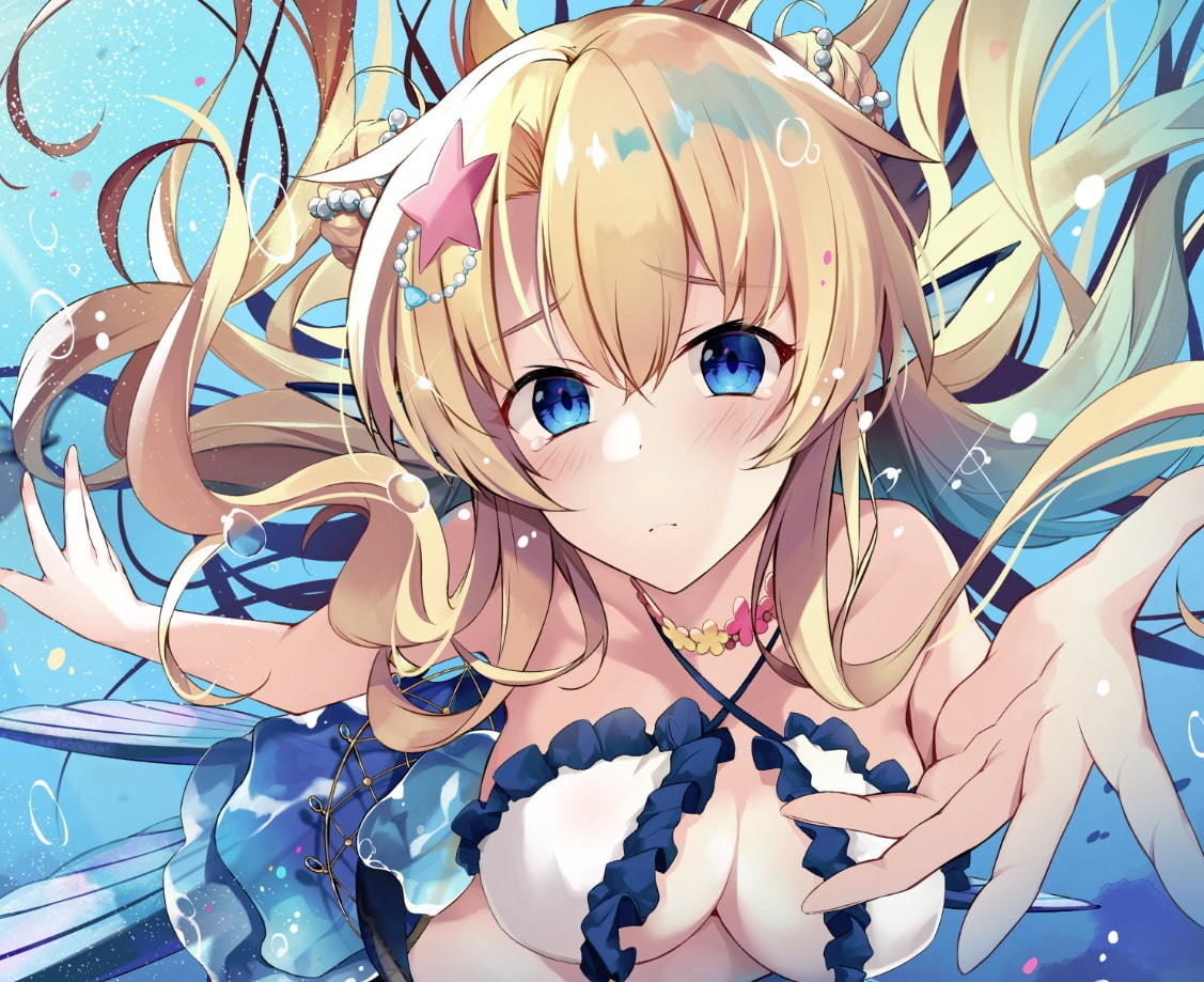 サンプル画像2:【ASMR】貴方の…大好きな人の、腕の中に〜運命の出会い、海底のお姫様と交わした永遠の約束〜(ドッグイヤーカンパニー) [d_183486]