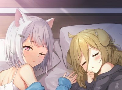 サンプル画像1:【ASMR】マスター、これからもずっと一緒ですよ2〜新しい同居人、犬耳少女ルルとニィナのドキドキわんにゃんライフ〜(ドッグイヤーカンパニー) [d_183497]